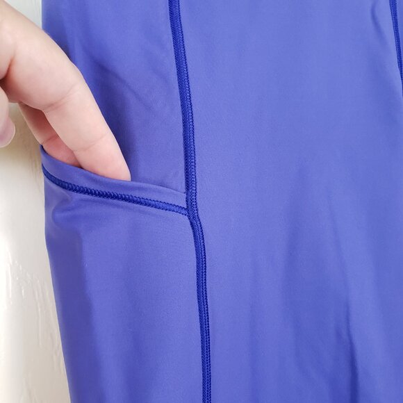 Lululemon Fast & Free Crop II 19" Pockets & Reflective Dots Set of 3 Size 8 - Picture 5 of 16